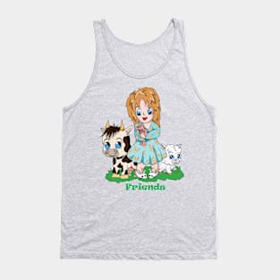 Farm Animal Friends Tank Top